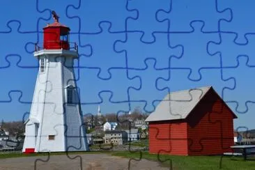 Mulholland Lighthouse, Campobello island, Canad