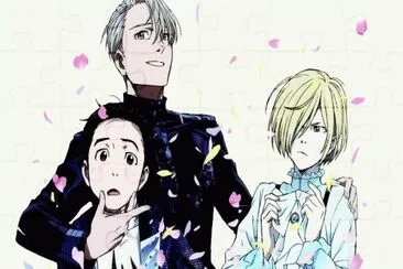 Yuri!! On Ice Victor, Yuri and Yurio