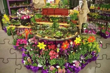 פאזל של Display at Vermont Flower Show