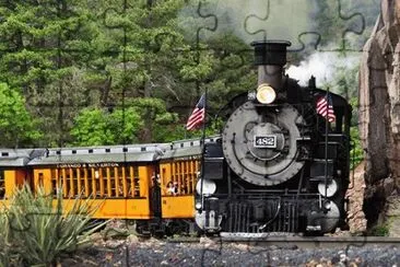 Tren de Durango y Silverton, 1882, Colorado, USA jigsaw puzzle