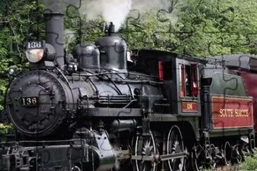 Tren del Sur de Simcoe, 1920, Ontario, CanadÃ¡