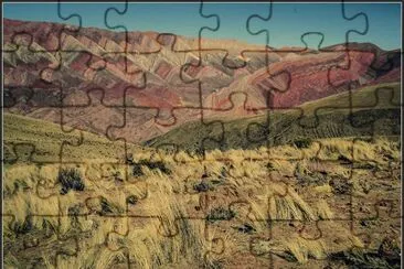 El Horconal. Jujuy. Argentina jigsaw puzzle