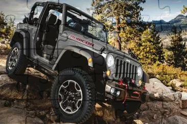 Auto 2017 Jeep Wrangler Rubicon Hard Rock Edition jigsaw puzzle