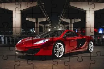 Auto McLaren MP4-12C 592 HP jigsaw puzzle