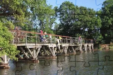 פאזל של Dyssebroen bridge to Christiana No Cars Allowed