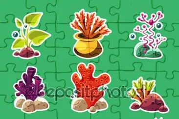 CORAL jigsaw puzzle