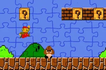 פאזל של mario bros