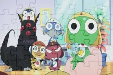 keroro jigsaw puzzle