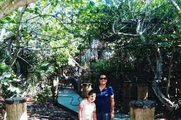 GABRIELA Y SU MAMA EN MIAMI