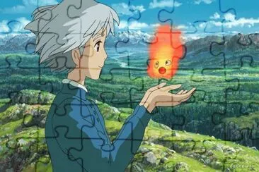 פאזל של howl 's moving castle, Sophie, Calcifer