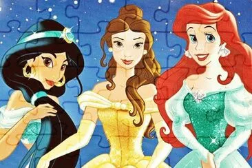 Jasmine Belle Ariel jigsaw puzzle