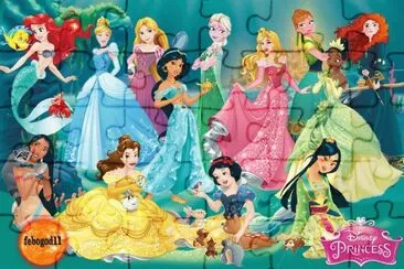 princesses jigsaw puzzle