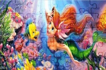 Ariel jigsaw puzzle