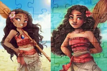 Moana jigsaw puzzle