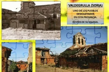 VALDEGRULLA (SORIA) - RESTOS DE SU IGLESIA