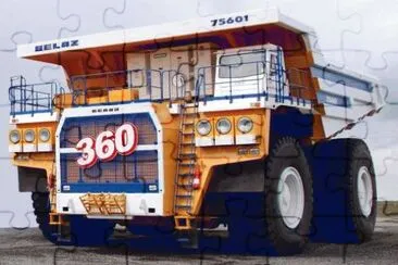 CamiÃ³n Belaz 75601, cap. 240 Ton, Bielorrusia