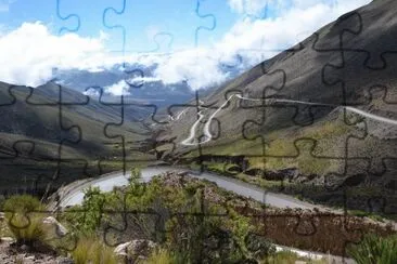 Cuesta de LipÃ¡n. Jujuy. Argentina jigsaw puzzle