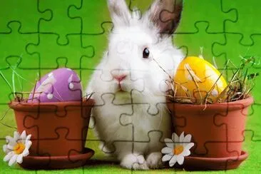 Rabbits_Colored_ jigsaw puzzle