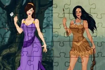 Megara Pocahontas jigsaw puzzle