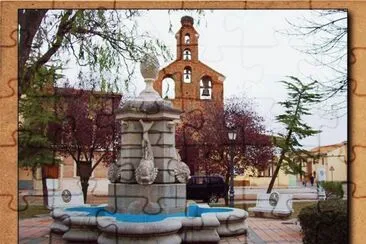 VILLALÃ“N DE CAMPOS (VALLADOLID) â€“ FUENTE E IGLESIA