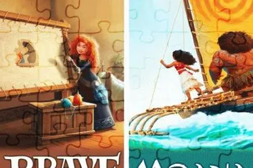 Merida Moana Maui jigsaw puzzle