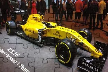 formula 1 renault jigsaw puzzle