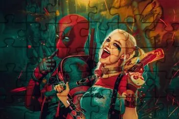 Deadpool jigsaw puzzle