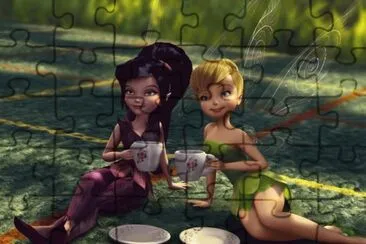 Tinker-Bell-Princesa jigsaw puzzle