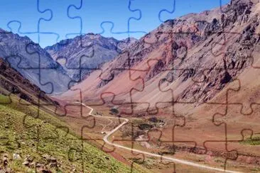 Los Penitentes. Mendoza. Argentina jigsaw puzzle