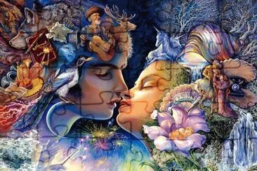 ArtÃ­sticos-beso jigsaw puzzle