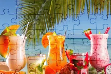 Tropics-Cocktail jigsaw puzzle