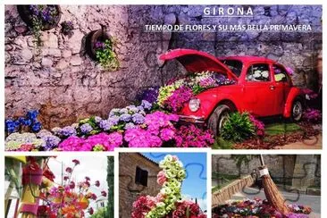 GIRONA - TIEMPO DE FLORES Y BELLA PRIMAVERA