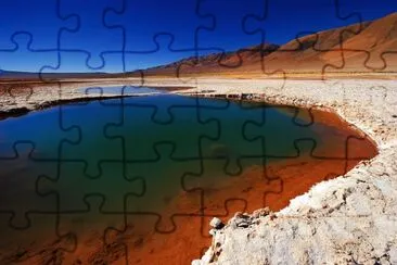 Ojos de Mar de Arizaro. Salta. Argentina jigsaw puzzle