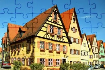 Germany-Street- jigsaw puzzle