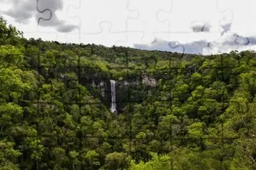 Salto Encantado. Misiones. Argentina jigsaw puzzle