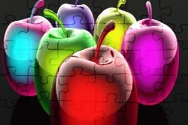 Manzanas,Coloridas .jpg jigsaw puzzle