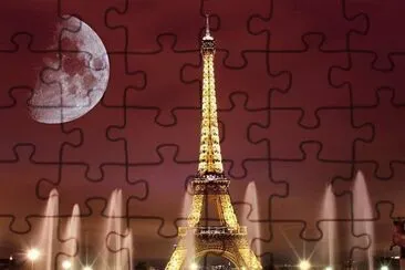 Torre Eiffel-Paris jigsaw puzzle