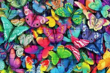 Arte Digital,Mariposas jigsaw puzzle