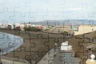 Playa de Melenara jigsaw puzzle