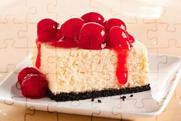 cheesecake jigsaw puzzle