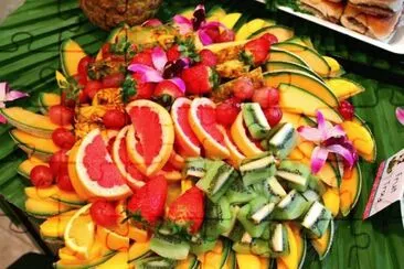 פאזל של Luau Party Fruit Tray