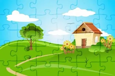 Casa-  Campo, Aldea.jpg jigsaw puzzle