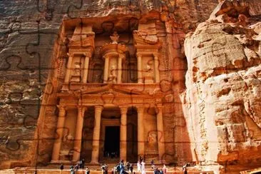 7 Maravilhas do Mundo Moderno - RuÃ­nas de Petra