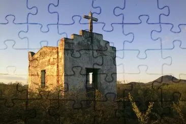 Some interesting places in the desert. jigsaw puzzle