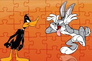 Pato y Bugs Bunny