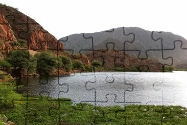 Embalse Los Sauces. La Rioja. Argentina jigsaw puzzle