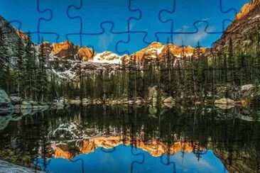 Colorado Mountain Lake jigsaw puzzle