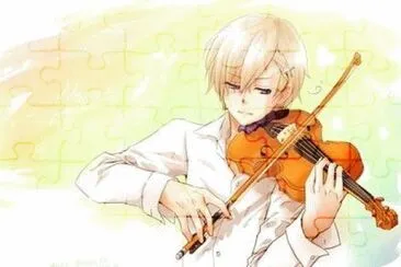 violin anime chico