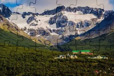 Glaciar Martial. Tierra del Fuego. Argentina