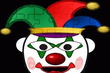 Payaso- Feliz- Clip Art. jigsaw puzzle